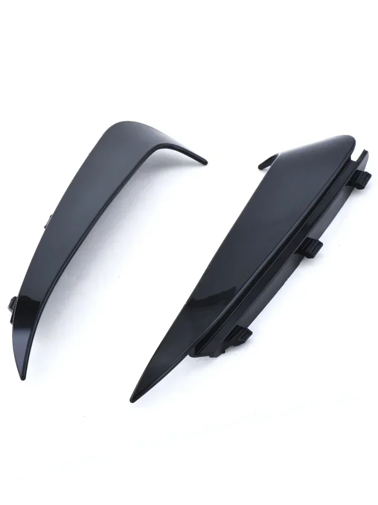 Carbon Fiber Rear Canard Flaps AMG for Mercedes Benz C Class W205 C205 S205 A205 Coupe Sedan Wagon Cabriolet Gloss Black Parts car accessories