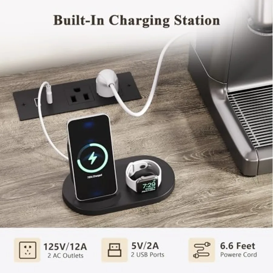 Farmhouse Coffee Bar Cabinet 6