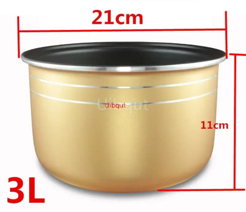 Durable Non-Stick 304 Stainless Steel Rice Cooker Inner Pot Replacement