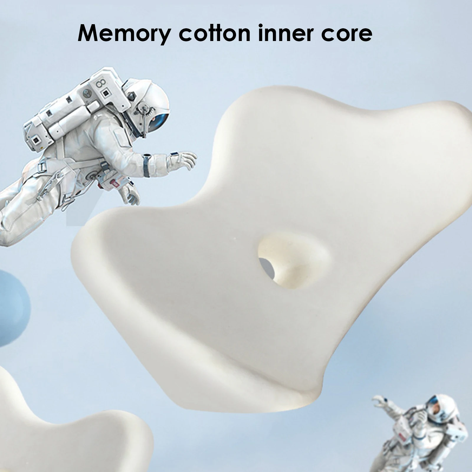 Memory Foam Travel Car Back Cushion Orthopedic Massage Seat Mat Chair Office Nap Pad Car Cushion Back Pillow car seat cushion lumbar back cushion car back cushion car cushion