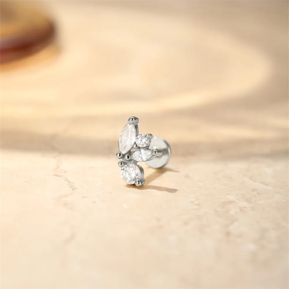 ROXI 귀걸이 우아한 여성용 실버 925 Boucles Doreilles Femme Pendientes 환경 보호 Aros Love Diverse Jewelry
