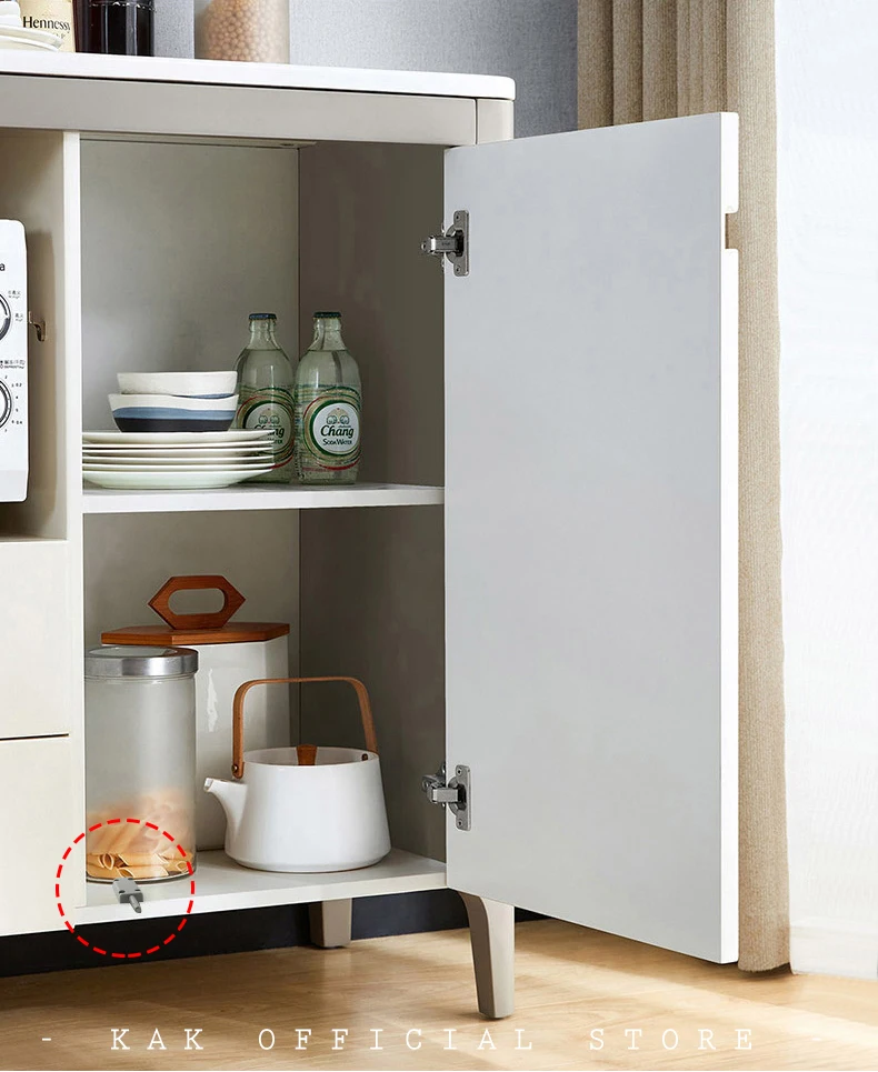 Description Picture 5 of itemKAK Push to Open Magnetic Cabinet Catches for 2.5m Door Hidden Kitchen Cabinet Handles Damper Buffer for Drawer Door Hardware