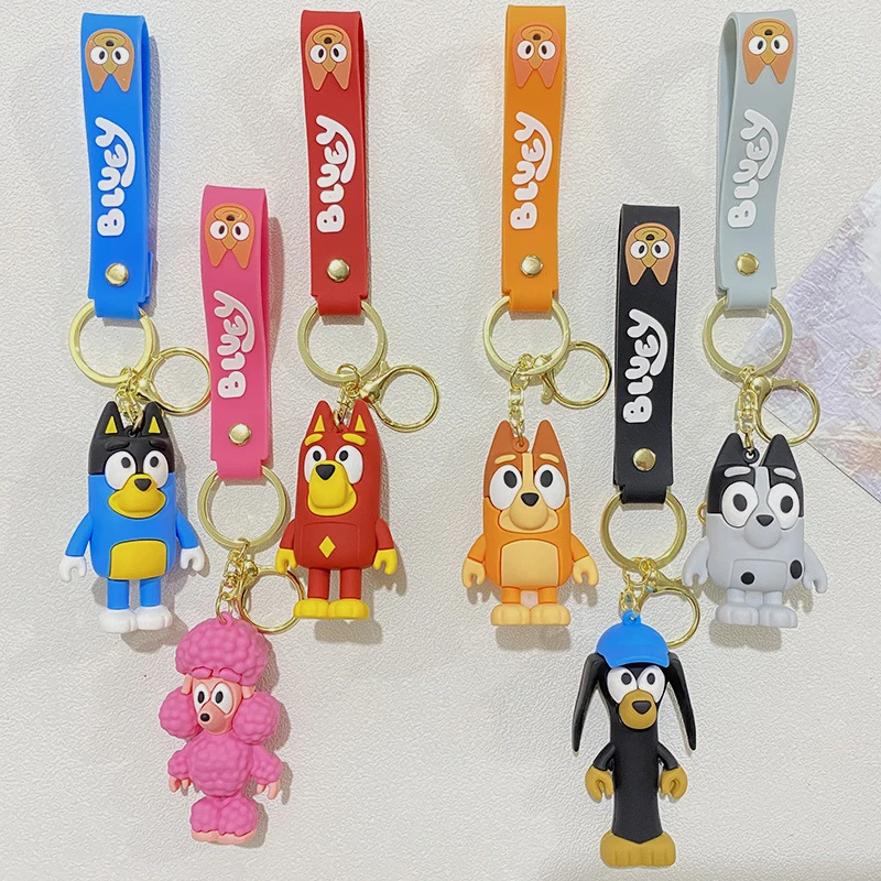 Bluey とビンゴキーホルダーマフィンスニッカーズココ PVC