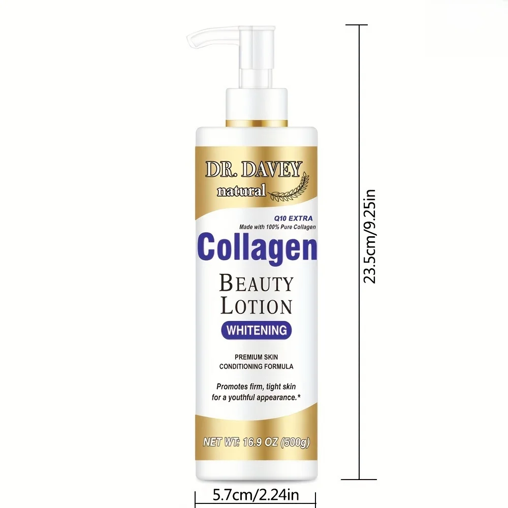 500ml DR.DAVEY Hands Large Capacity Collagen Moisturizing Body Lotion_voghion.com