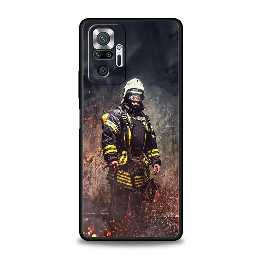 Firefighter Heroes Fireman Phone Case - Durable Protective Cover