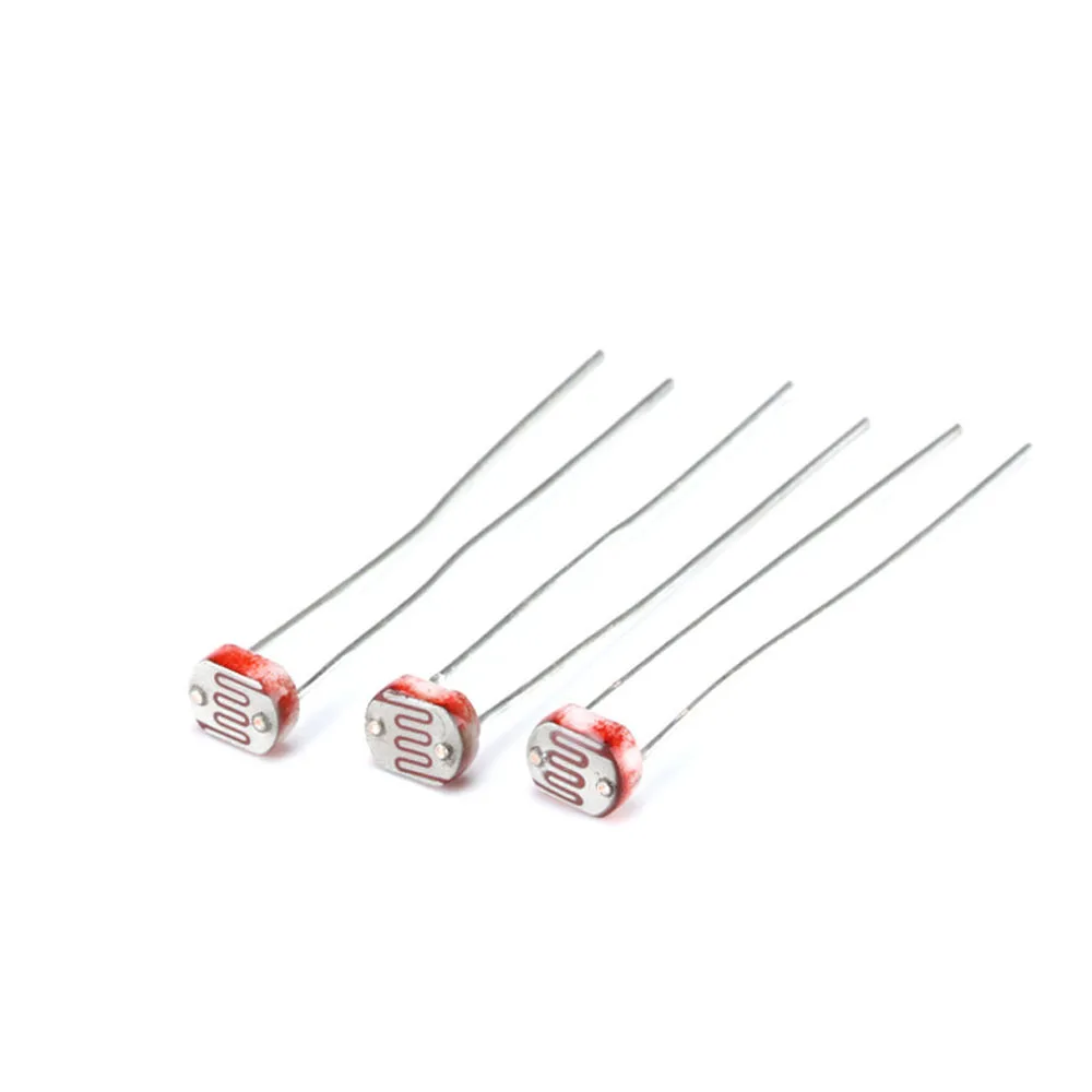 30 Pieces Photoresistor Photo Light Sensitive Resistor Light Dependent