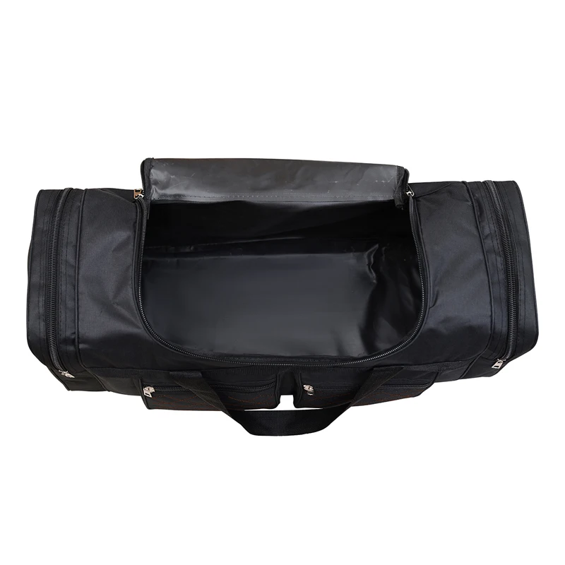 Men's Large Capacity Luggage Bag - Multi Pocket Travel Bag with Zipper Closure, Foldable Design, Ideal for Vacation and Sports E