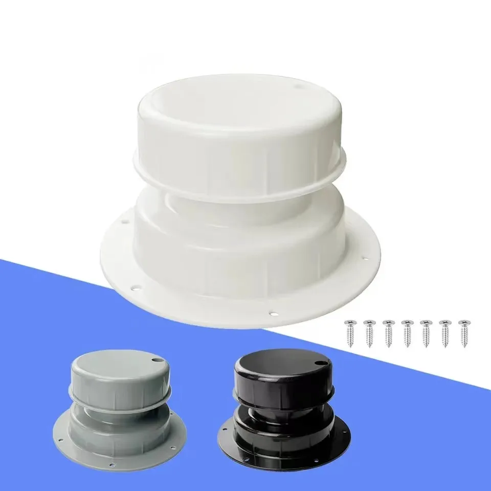 

Plastic UV resistant Roof Sewer Plumbing Vent Camper Vent Cover Replacement RV Trailer Sewer Vent Cap for 1 to 2 3/8 Pipe