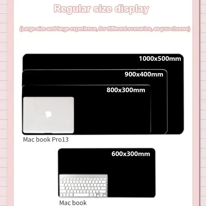 Anime Solo Leveling Mousepad HD Printing Computer Gamers Locking Edge Non-slip XXL90x40cm Keyboard PC Desk Pad