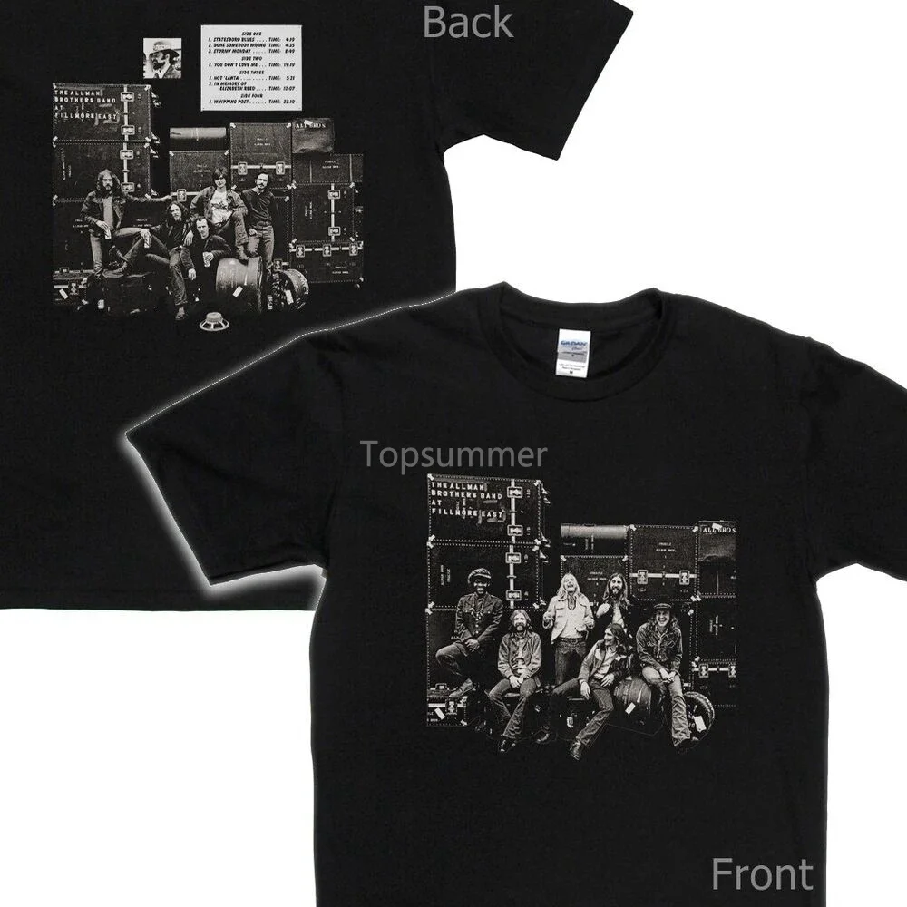 

Allmans Brothers Band Live At The Fillmore East Double Sided T-Shirt