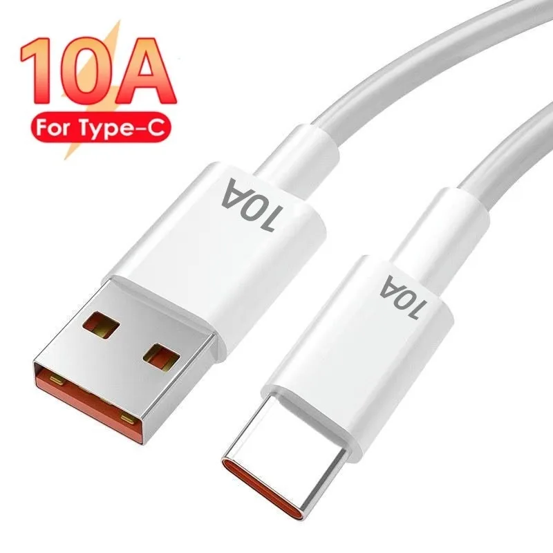 

Super Fast Charing Line for Xiaomi Samsung Huawei Honor Poco Quick Charge USB C Cables 120W 10A USB Type C USB Cable Data Cord