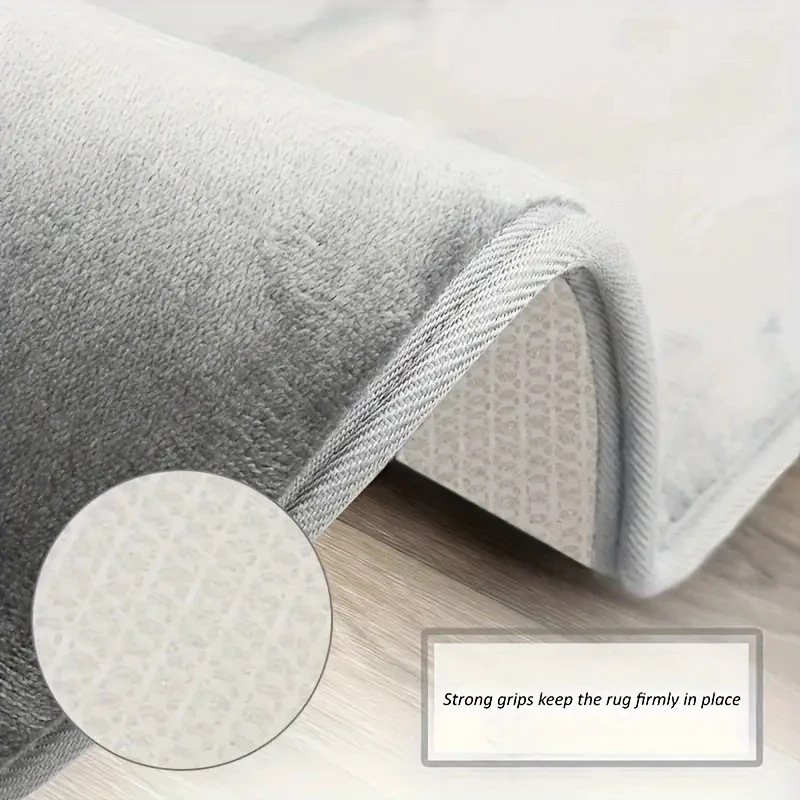 Bathroom Floor Mat Bathroom Mat Absorbent Bathroom Mat Bath Mat Anti Slip Mat Toilet Mat 3PC Bathroom Waterproof Non-slip Sponge Carpet Three-piece Set Can Wash Home Decoration