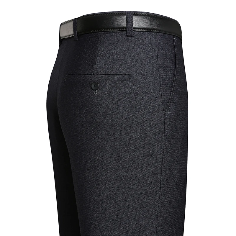 2024 Men's Casual Pants Business Men's Autumn Loose Straight Stretch All-Matching Casual Suit Long Pants Spring