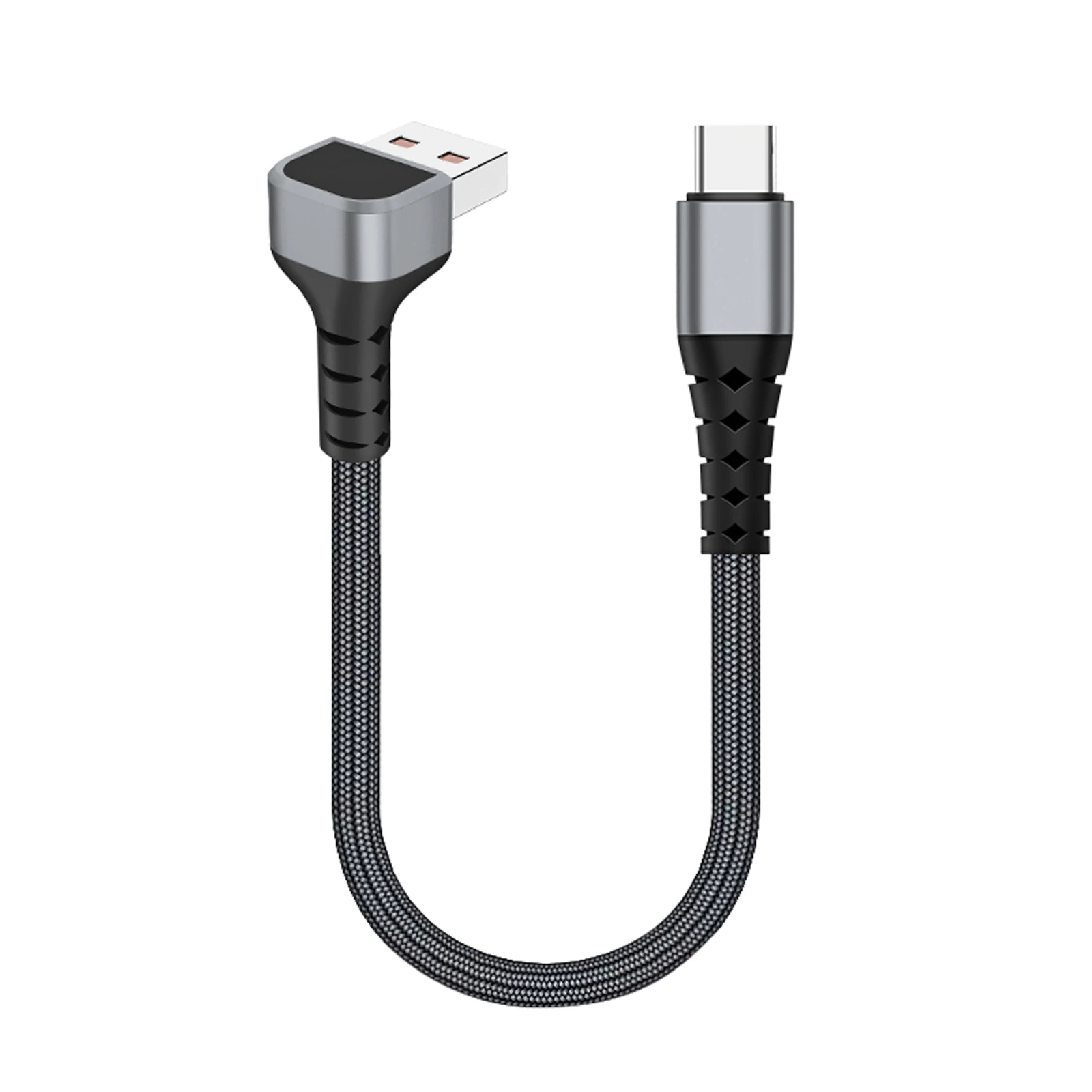 รูปสินค้า สายชาร์จ USB-C 90 องศา สำหรับ iPhone และ Samsung