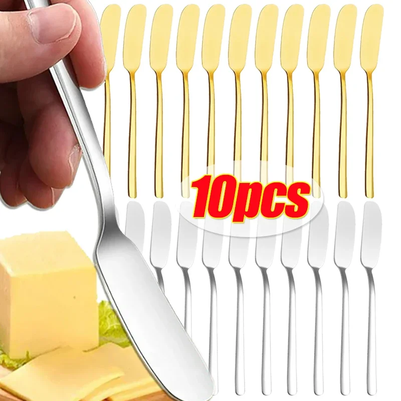 Stainless Steel Cheese Cutter Gold Silver Mini Serving Tongs Cheese Bread Jam Spreader Multifunctional Utensils Kitchen Gadgets