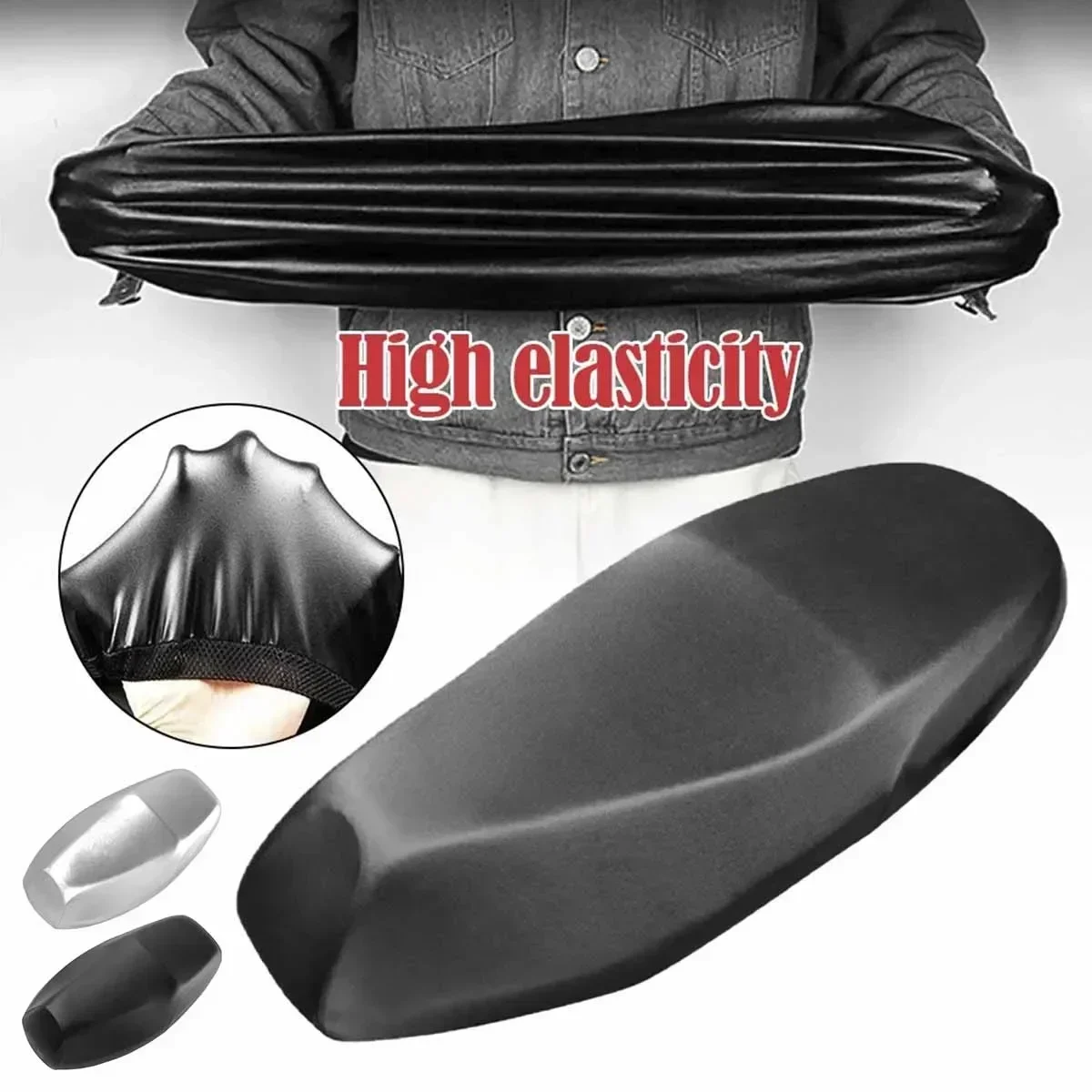 Waterproof Leather Motorcycle Seat Cover Protection