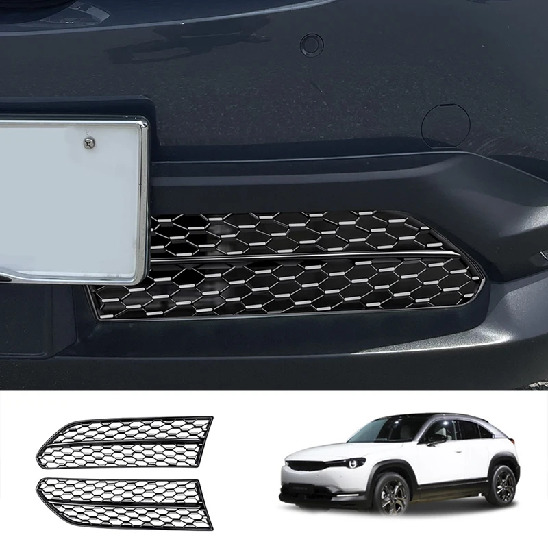 

Front Lower Grille Bumper Grille Cover Decoration Bumper Lower Grilles For Mazda MX30 MX-30 2022 2023