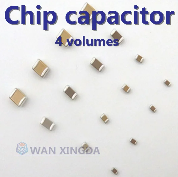100PCS SMD Capacitors 0402 0603 0805 1206 1pF 3.5pF 6.8pF 82pF 100pF 1nF 10nF 1 10uF UF 100nF 220pF 22nF 220nF 47nF 47uF