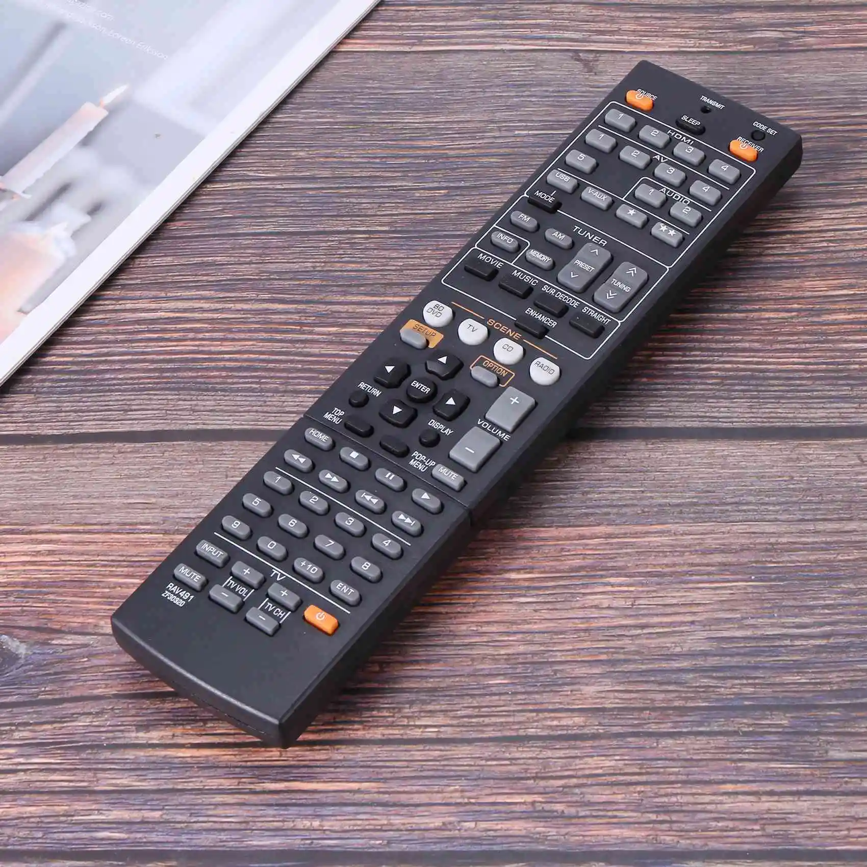 Sostuzione del telecomando originale nuovo di zecca RAV234 v927210 per YAMAHA RX-V740 DSP-AX1300 DSP-AX740 HTR-5590 RX-V1200 RX-V730AV  44