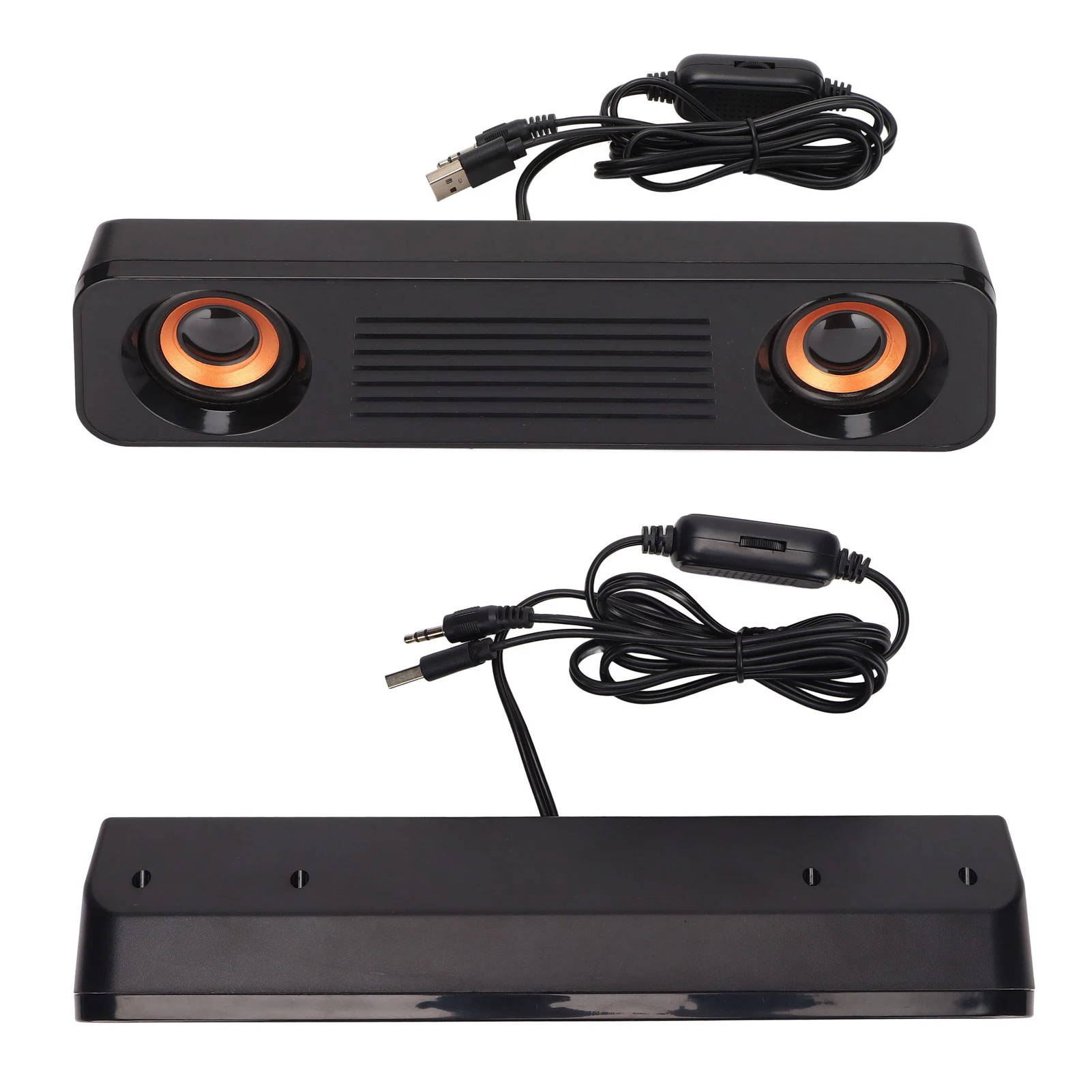 Wired Speaker HiFi Stereo Subwoofer USB Powered 3.5mm Plug Portable Desktop for TV Computer portable speaker audio speakers