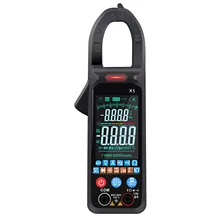 

TOOLTOP X5 Clamp Meter AC DC Current Pliers Amperimetric Clamp True Rms Professional Digital Multimeter Ohm Voltage Tester
