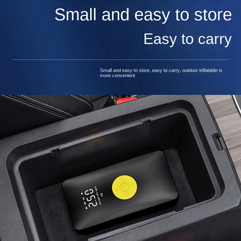 

Аккумуляторный воздушный насос, портативный компрессор для накачки шин, цифровой, беспроводной, подходит для велосипедов