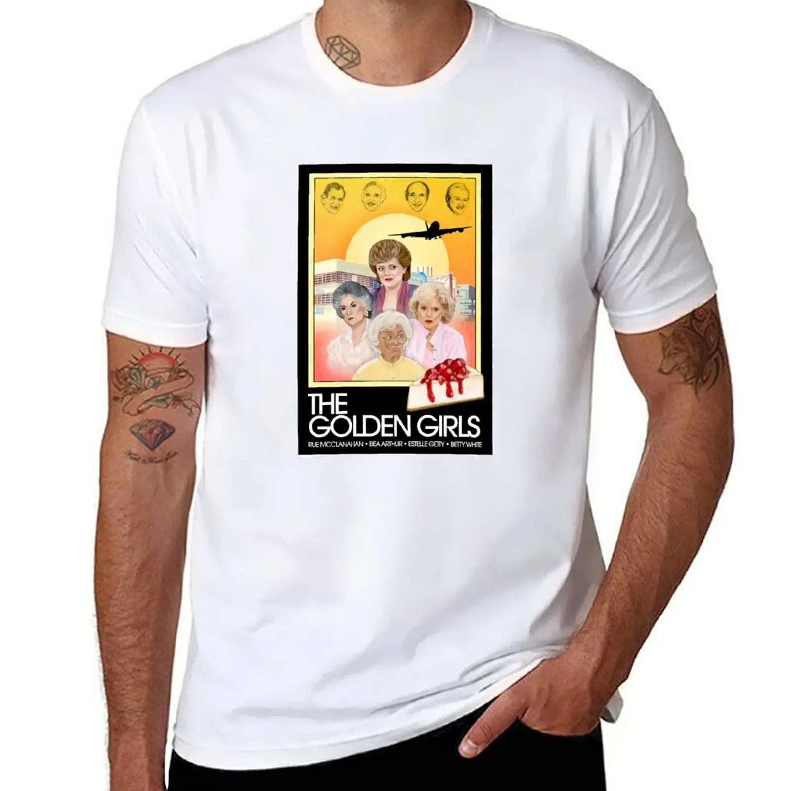 

New The Golden Girls Poster T-Shirt sublime t shirt sweat shirt oversized t shirt customized t shirts t shirts for men
