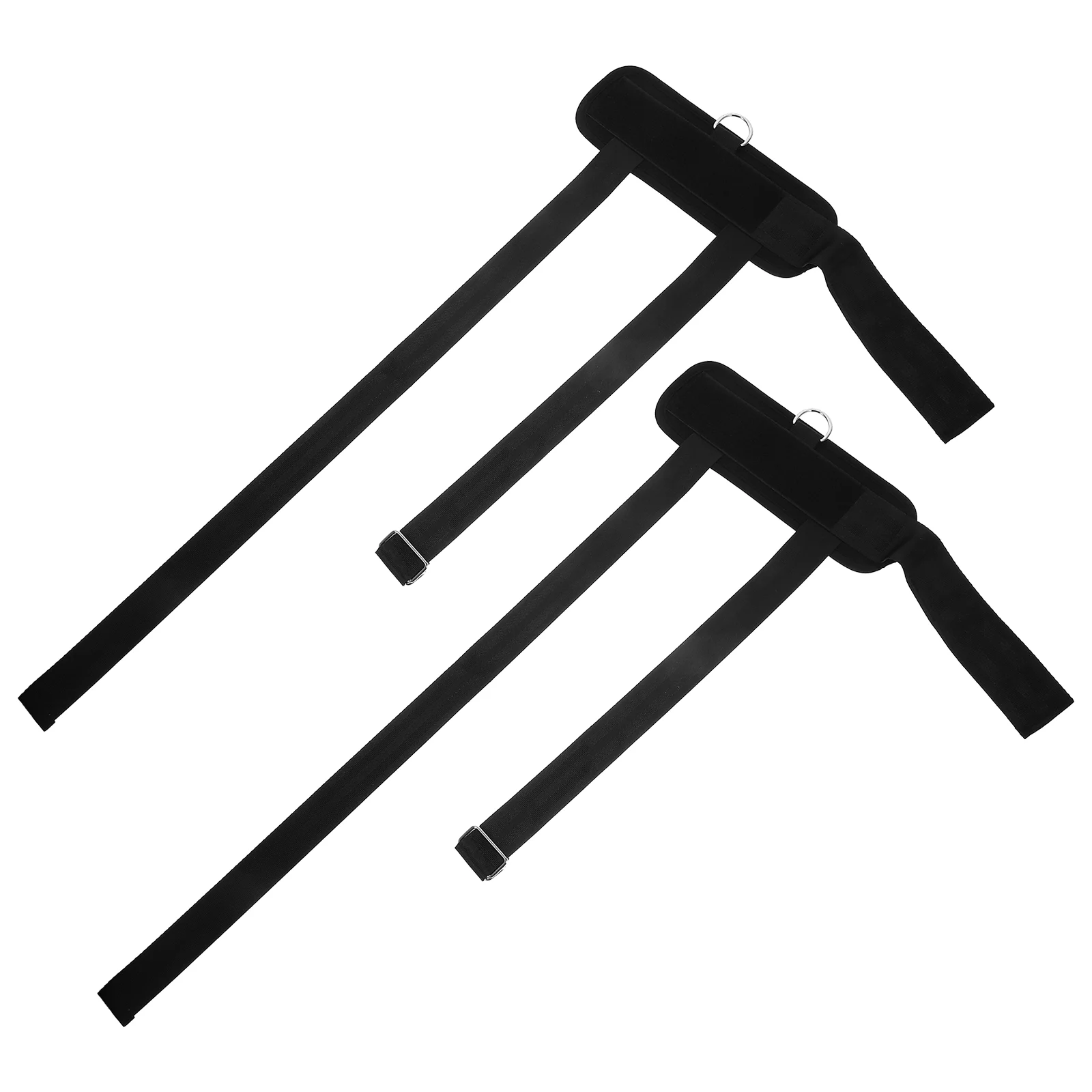 

2 Pcs Ankle Dumbbell Straps Gym Cable Attachment for Machine Bind Buckle Accessories Fitness Polyester Belt