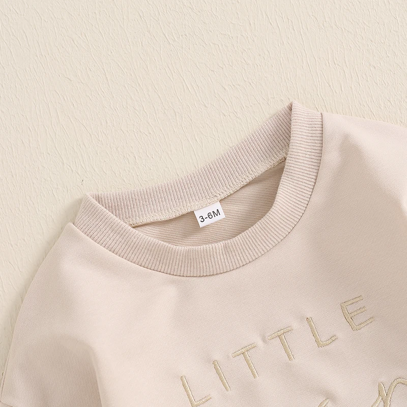 "Little Bean" Embroidery Jumpsuit 4