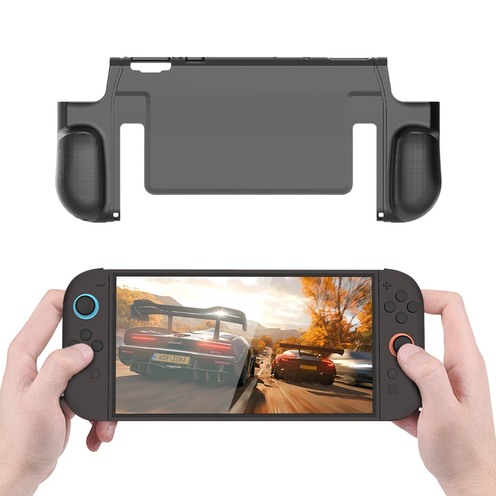 TPU Protective Case for Nintendo Switch 2 Full Protective Shell with Stand Portable Anti-slip for Switch 2 Handheld Gaming Conso