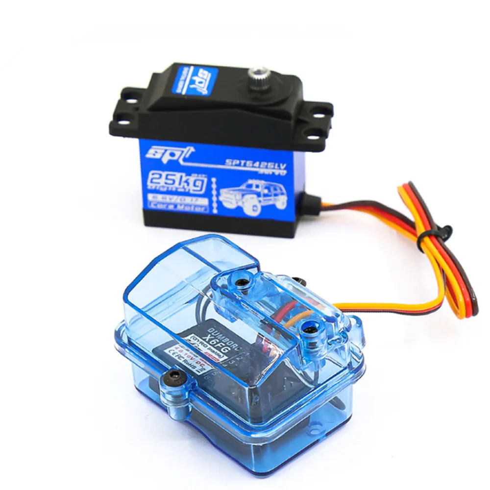 Boîtier étanche récepteur drone RC 55x38x35mm plastique bleu