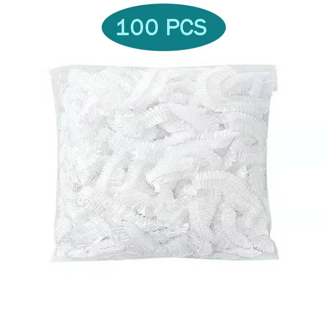 

Reusable Food Storage Cover Disposable Elastic Fresh Food Covers Stretch Wrap Bowl Dish Food Cover Fresh Keeping Bags Shower Cap