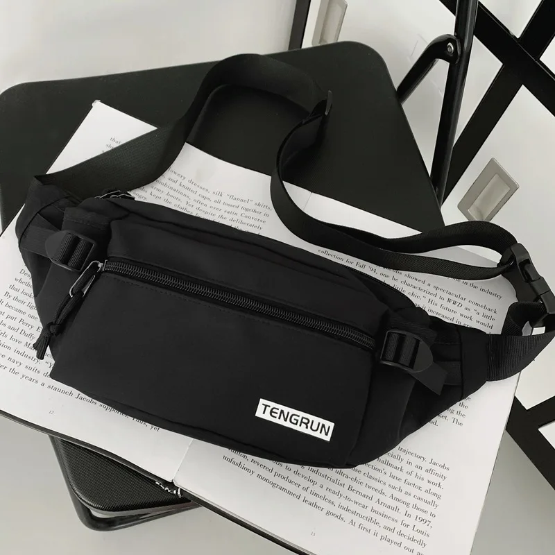 Chest Bag Unisex Trendy Design Casual Sports Simple Shoulder Fashionable Street Crossbody Small Backpack Phone Pouch Coin Purses