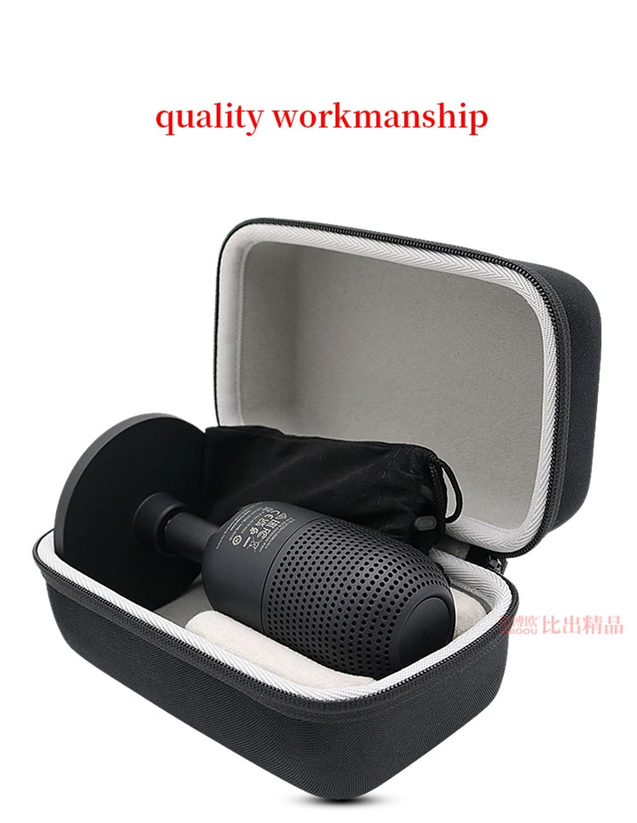 Hard EVA Storage Bag for Razer Seiren V3 Mini Microphone Box V3 mini Portable Bluetooth K Song Travel Carrying Case
