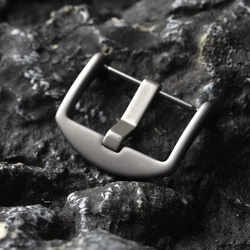 Premium Titanium Alloy Watch Clasp - Vintage Metal Design (Buckle 22mm)