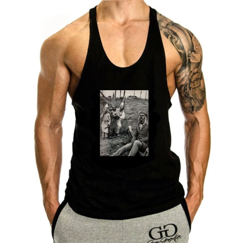 

Мужская майка с принтом Фока или трафарета, винтажный костюм на Хэллоуин, мужская майка