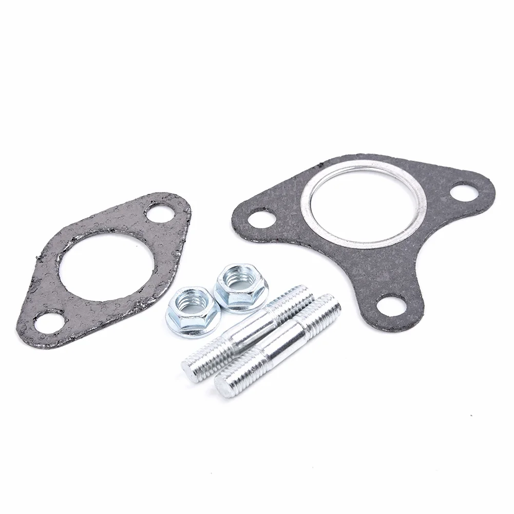 

Muffler Gasket Set Bolt Exhaust Studs With Nuts For GX390 GX340 GX270 GX240 13 Garden Power Tool Accessories And Parts