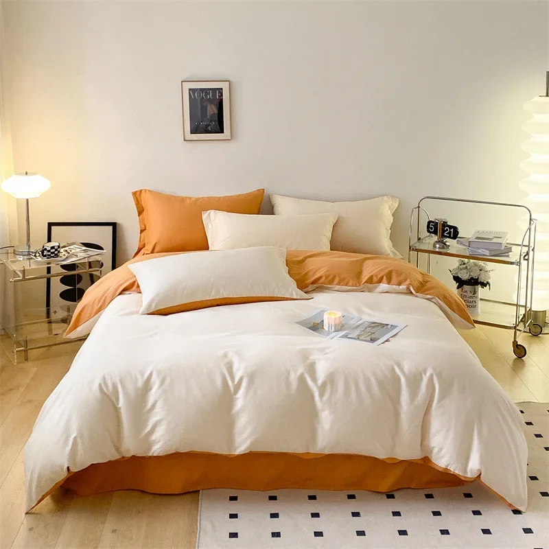 2024 New Arrival Comfortable Duvet Cover Set with Sheets Quilt Cover and Pillow Covers Bed Sets