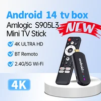H96 MAX Amlogic S905L3 Android 14 ТВ-приставка ТВ-приставка 4K Потоковое медиаплеер BT4.0 Голосовой помощник Google Умный дом Телеприставка — изображение 2
