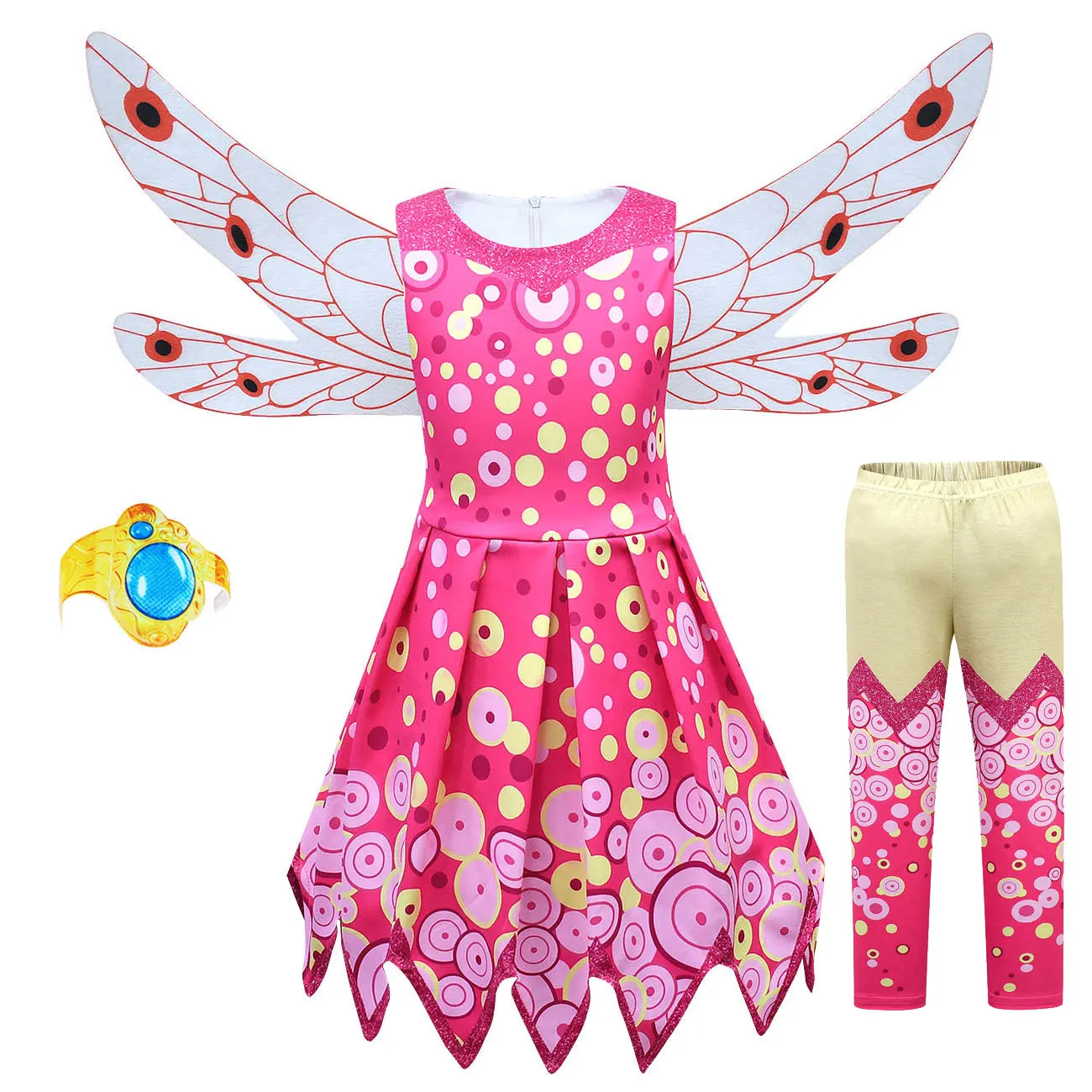 Ragazze Mia And Me Cosplay Mia Dress Pants Costume Bambini Festa Di Compleanno Vestiti Di Carnevale Per Ragazza Costumi Di Halloween