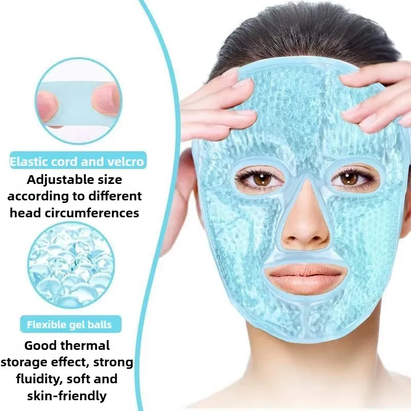 Rejuvenating Gel Beads Spa Mask for Women's Facial Therapy
