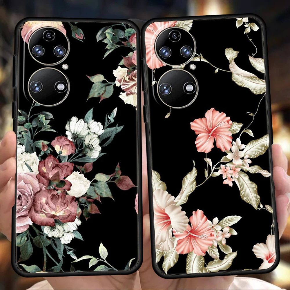 Floral Chic Women's Phone Case - Stylish Protective Shell
