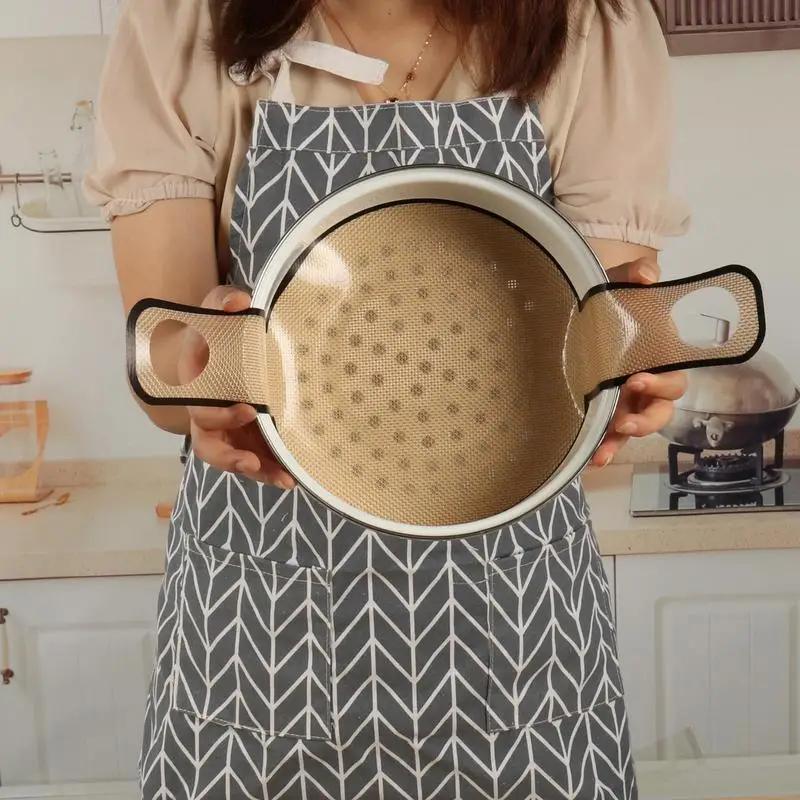 Dutch Oven Baking Mat Silicone Nonstick Sling Sourdough Bread Baking