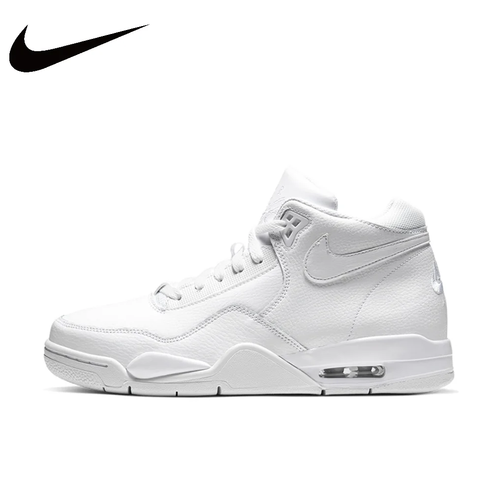 thumbnail image 1 of Zapatillas de baloncesto retro de caña media para hombre cómodas y versátiles de Nike Flight Legacy, 1 of 5