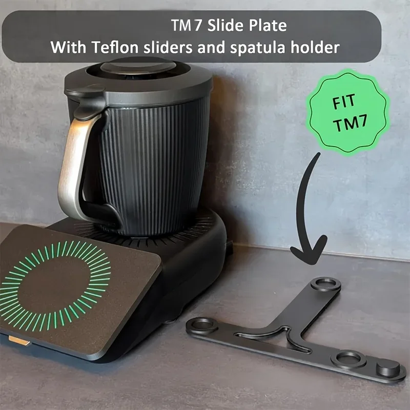 Sliding Board Gliders Secure Stand Protects Scale Function TM7 Accessories Base Bracket Protection Work Surface Home 1pc sliding pad accessories