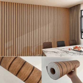 3/5/10M หนาเลียนแบบ Grille สติ๊กเกอร์ติดผนังพื้นหลังตกแต่ง Self Adhesive Wall Papers โฟม Peel และ Stick วอลเปเปอร์ 8