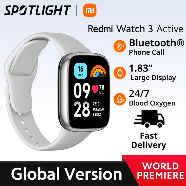 Reloj Inteligente Redmi Watch 3 Active Black