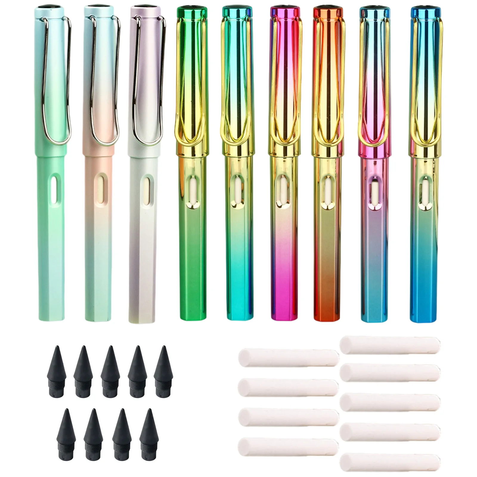 

9 шт., портативные многоразовые карандаши для рисования без чернил