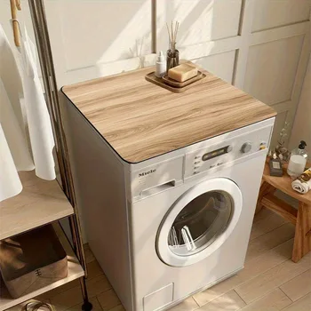 Wood Grain Washing Mat Cover 1