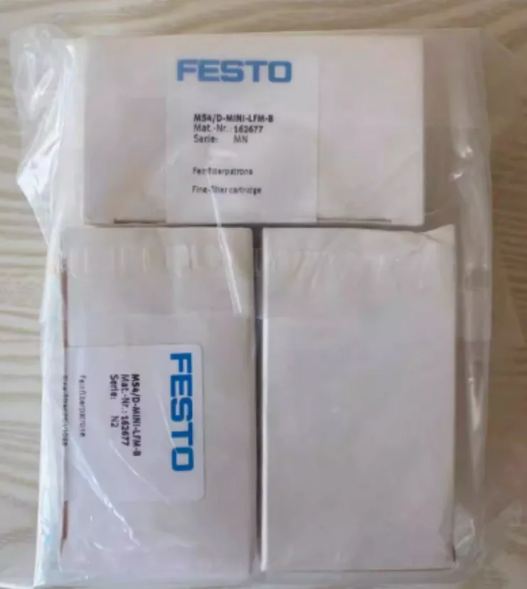 

New original FESTO Fine filter cartridge MS4/D-MINI-LFM-A 162674 MS4/D-MINI-LFM-B 162677